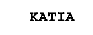 Trademark Logo KATIA