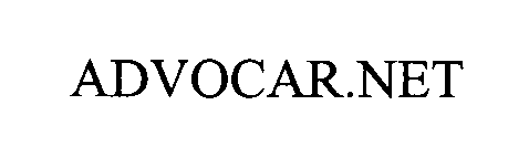 Trademark Logo ADVOCAR.NET