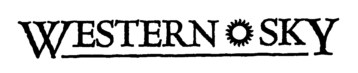 Trademark Logo WESTERN SKY
