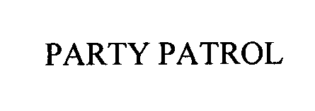 PARTY PATROL