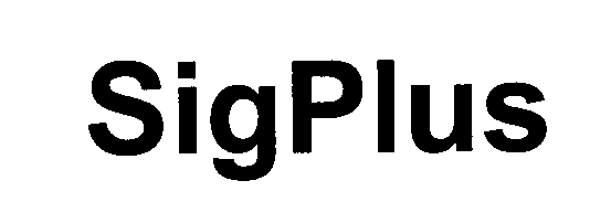  SIGPLUS