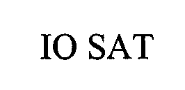 Trademark Logo IO SAT