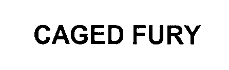 Trademark Logo CAGED FURY