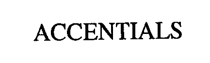 Trademark Logo ACCENTIALS