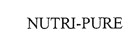 Trademark Logo NUTRI-PURE