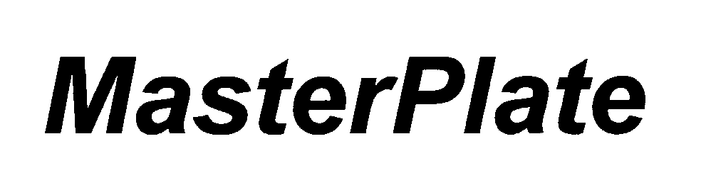 Trademark Logo MASTERPLATE