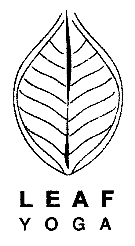 Trademark Logo LEAF YOGA