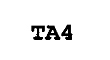 Trademark Logo TA4