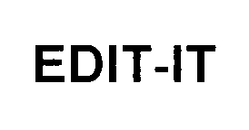 Trademark Logo EDIT-IT