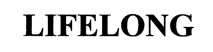 Trademark Logo LIFELONG