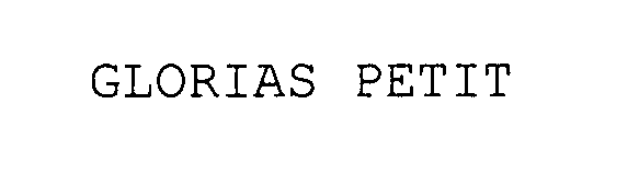 Trademark Logo GLORIAS PETIT