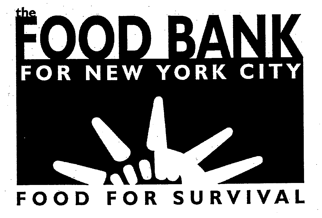 Trademark Logo THE FOOD BANK FOR NEW YORK CITY FOOD FOR SURVIVAL