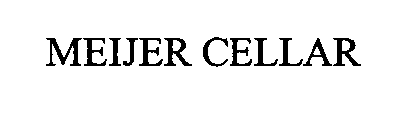 Trademark Logo MEIJER CELLAR