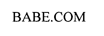 Trademark Logo BABE.COM