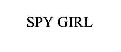 Trademark Logo SPY GIRL