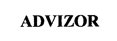 Trademark Logo ADVIZOR