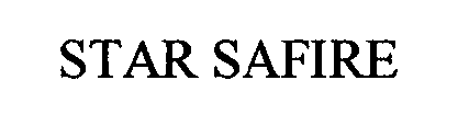 Trademark Logo STAR SAFIRE