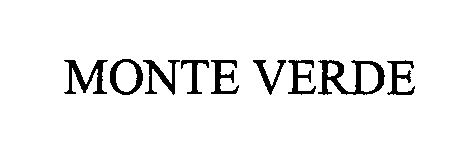 Trademark Logo MONTE VERDE