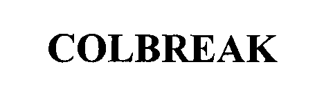 Trademark Logo COLBREAK