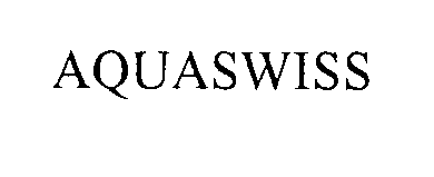 Trademark Logo AQUASWISS