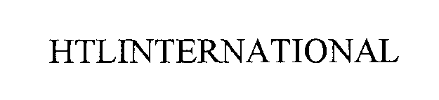 Trademark Logo HTLINTERNATIONAL