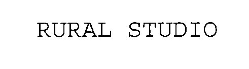 Trademark Logo RURAL STUDIO