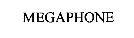Trademark Logo MEGAPHONE