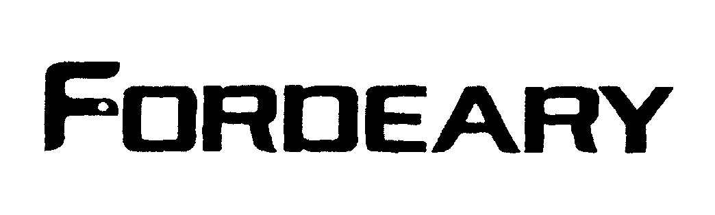 Trademark Logo FORDEARY