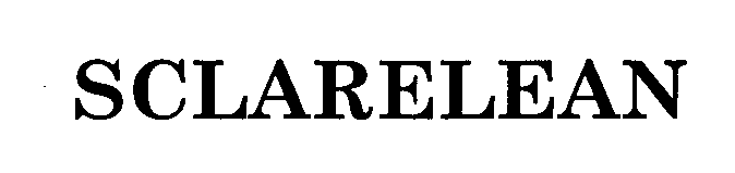 Trademark Logo SCLARELEAN