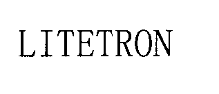 Trademark Logo LITETRON