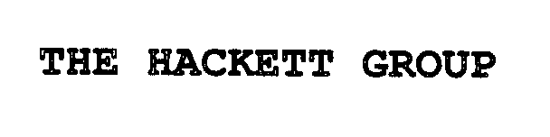  THE HACKETT GROUP