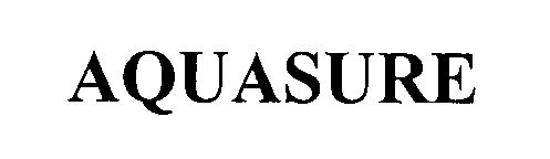 Trademark Logo AQUASURE