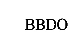 Trademark Logo BBDO