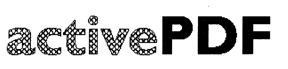 Trademark Logo ACTIVEPDF
