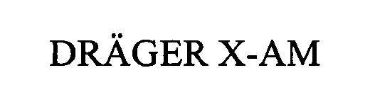 Trademark Logo DRÄGER X-AM