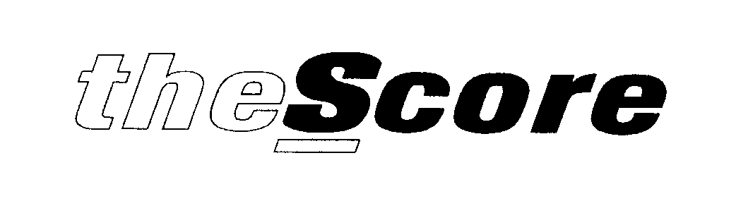 Trademark Logo THE SCORE