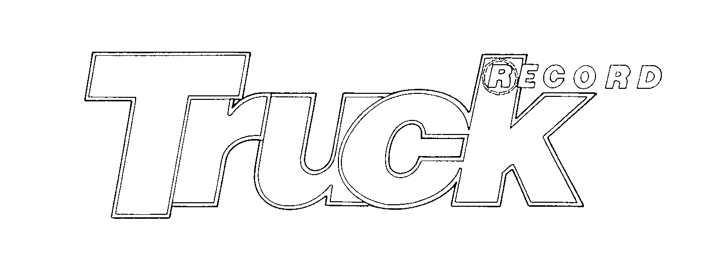 Trademark Logo TRUCKRECORD