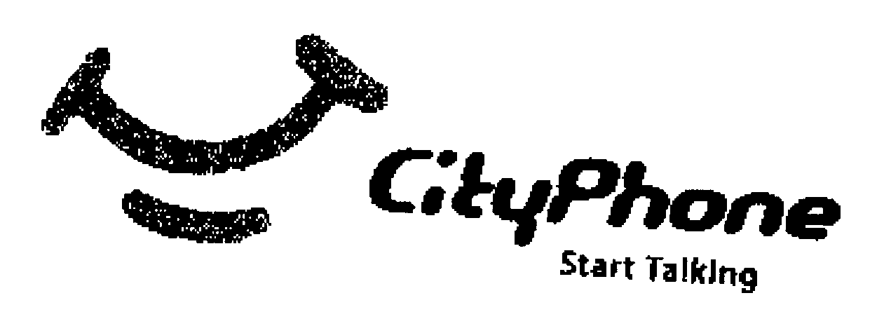 Trademark Logo CITYPHONE START TALKING