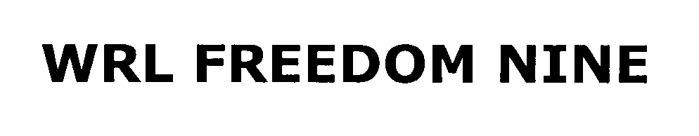 Trademark Logo WRL FREEDOM NINE