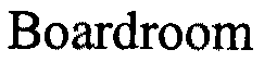 Trademark Logo BOARDROOM