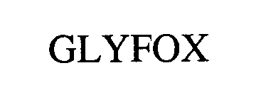 Trademark Logo GLYFOX