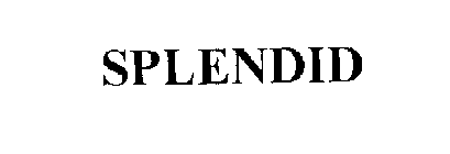 Trademark Logo SPLENDID