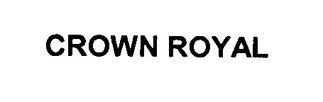 Trademark Logo CROWN ROYAL