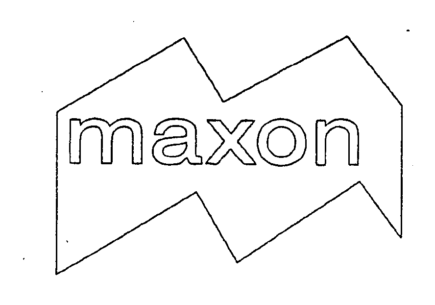 Trademark Logo MAXON