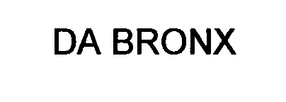 Trademark Logo DA BRONX