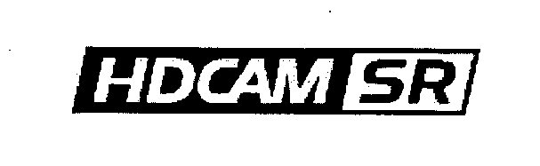 Trademark Logo HDCAM SR