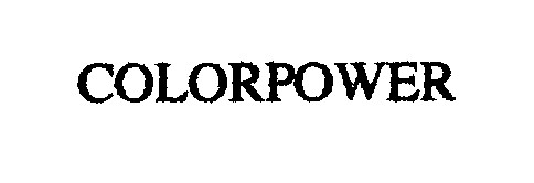 Trademark Logo COLORPOWER