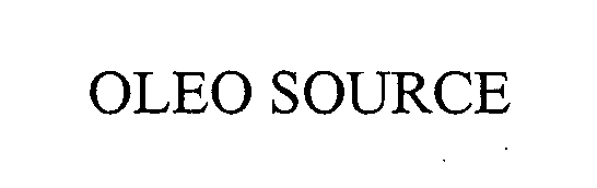 Trademark Logo OLEO SOURCE