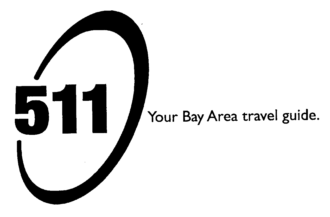 Trademark Logo 511 YOUR BAY AREA TRAVEL GUIDE.