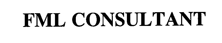 Trademark Logo FML CONSULTANT
